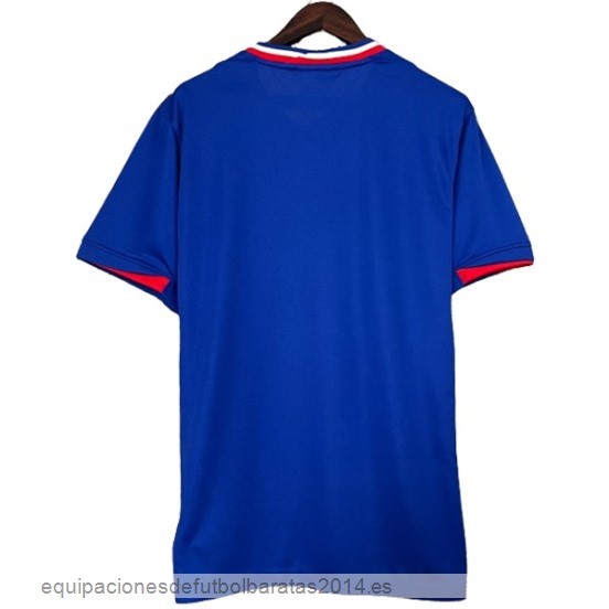 Nuevo Tailandia 1ª Camiseta Francia 2024 Azul Baratas